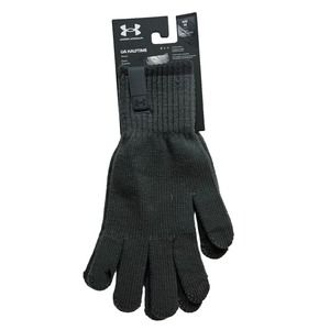 Under Armour Mens Halftime Tech‎ Gloves Grey Size Medium New